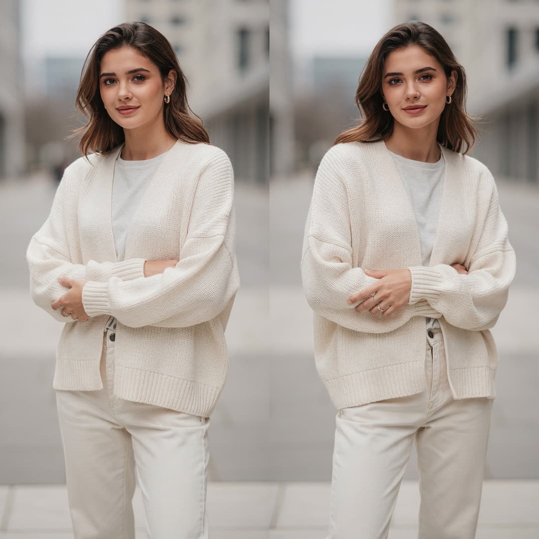 Generated try-on result image